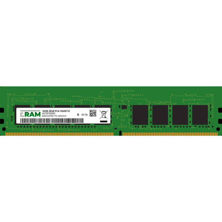 Pamięć RAM 16GB DDR4 do komputera ThinkStation P310 SFF P-Series Unbuffered PC4-19200E 4X70P26063