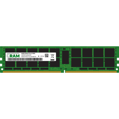 Pamięć RAM 64GB DDR4 do płyty Workstation/Server C621-WD12, C621-WD12-IPMI LRDIMM PC4-21300L