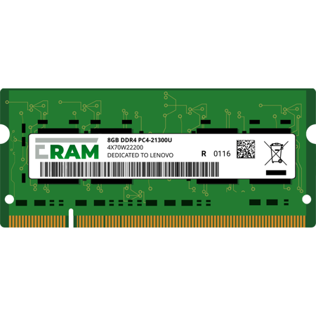Pamięć RAM 8GB DDR4 do laptopa ThinkBook 13s-IML SO-DIMM  PC4-21300s 4X70W22200